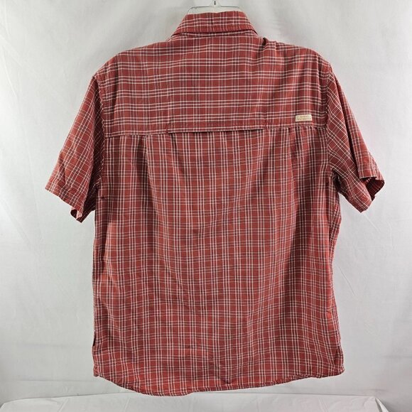 Quiksilver Waterman Regular Fit Men’s Plaid Vented Outdoor Nylon Shirt - Medium* - Picture 13 of 16